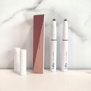 LITHE BEAUTY Soft Fill Lip Pencils in Dusk (Mauve) & Scarlet (Rose) - NEW IN BOX